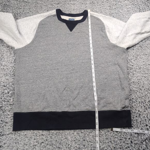 J. Crew Gray and Black Sweatshirt - Picture 4 of 6